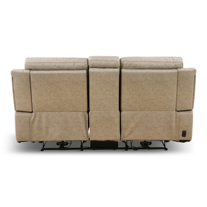 Garrison Power Reclining Console Loveseat