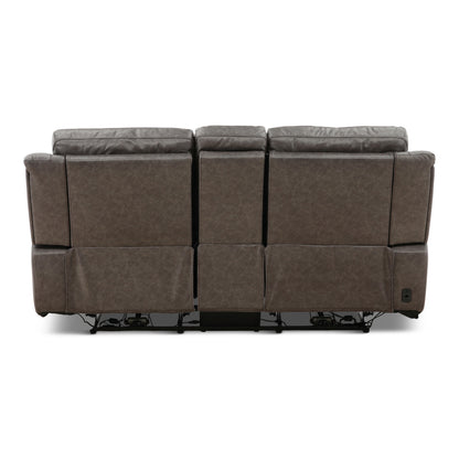 Garrison Power Reclining Console Loveseat