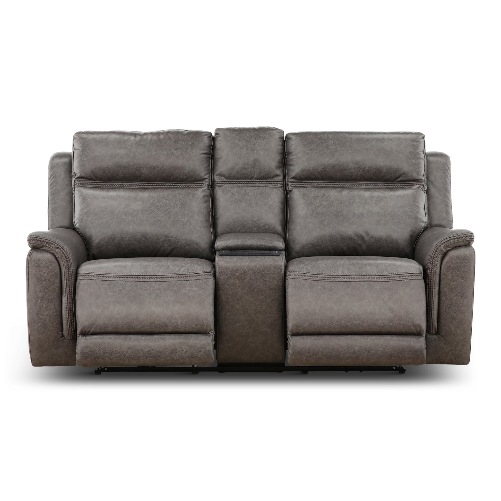 Garrison Power Reclining Console Loveseat