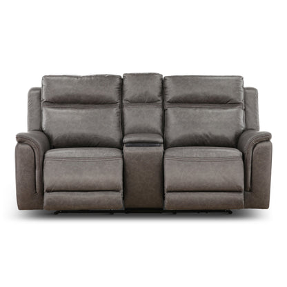 Garrison Power Reclining Console Loveseat