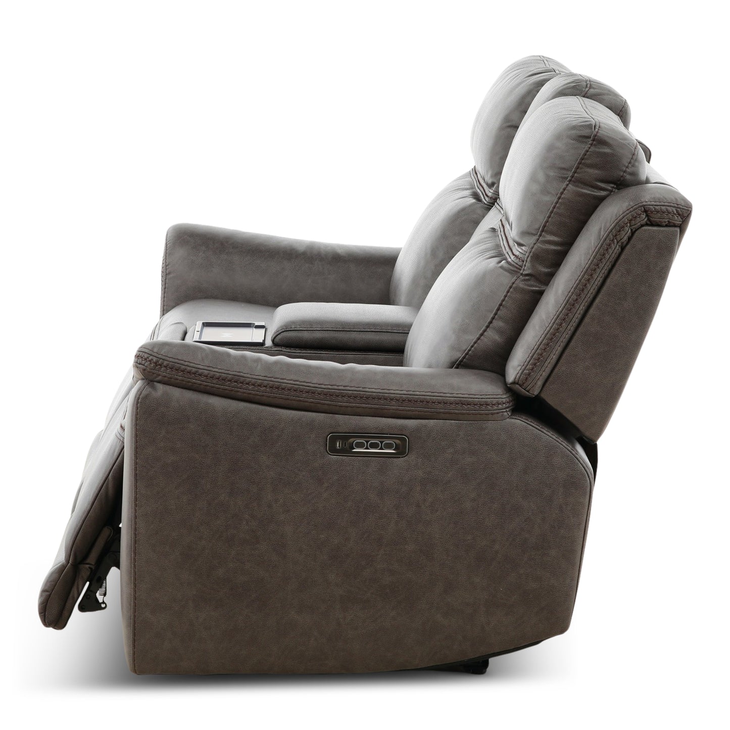 Garrison Power Reclining Console Loveseat