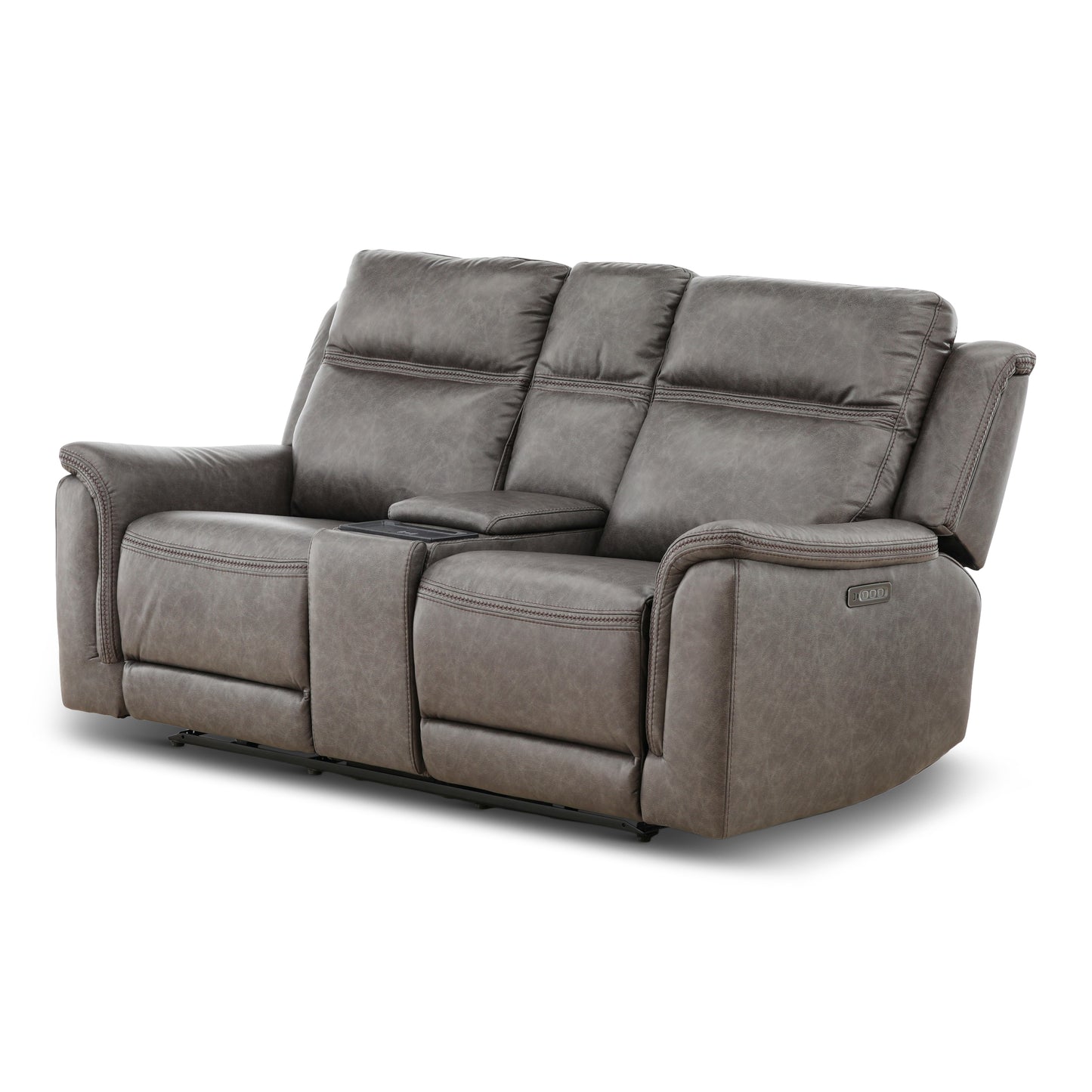 Garrison Power Reclining Console Loveseat