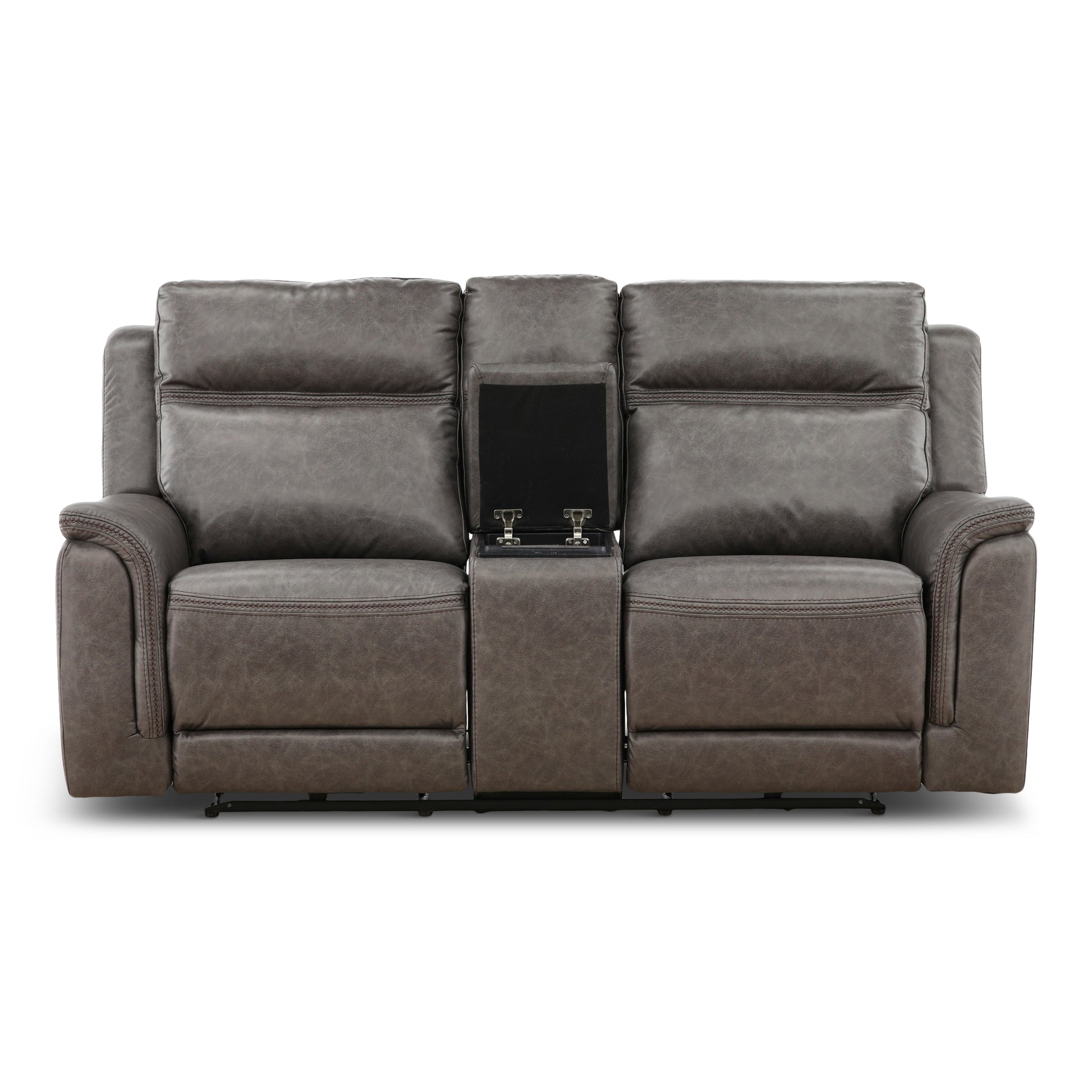 Garrison Power Reclining Console Loveseat