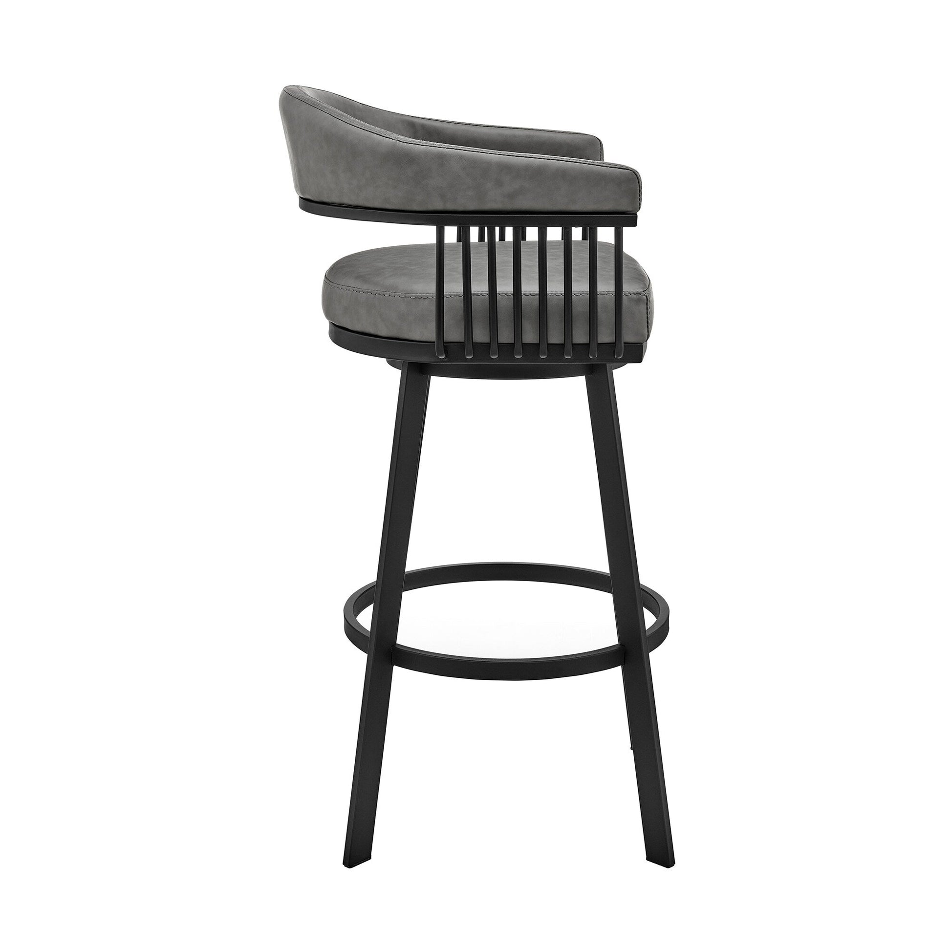 Bronson 25" Counter Height Swivel Bar Stool