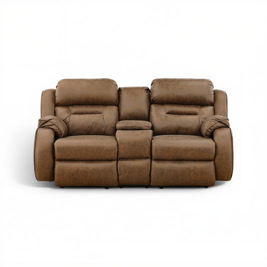 Bellevue Reclining Loveseat w/ Console