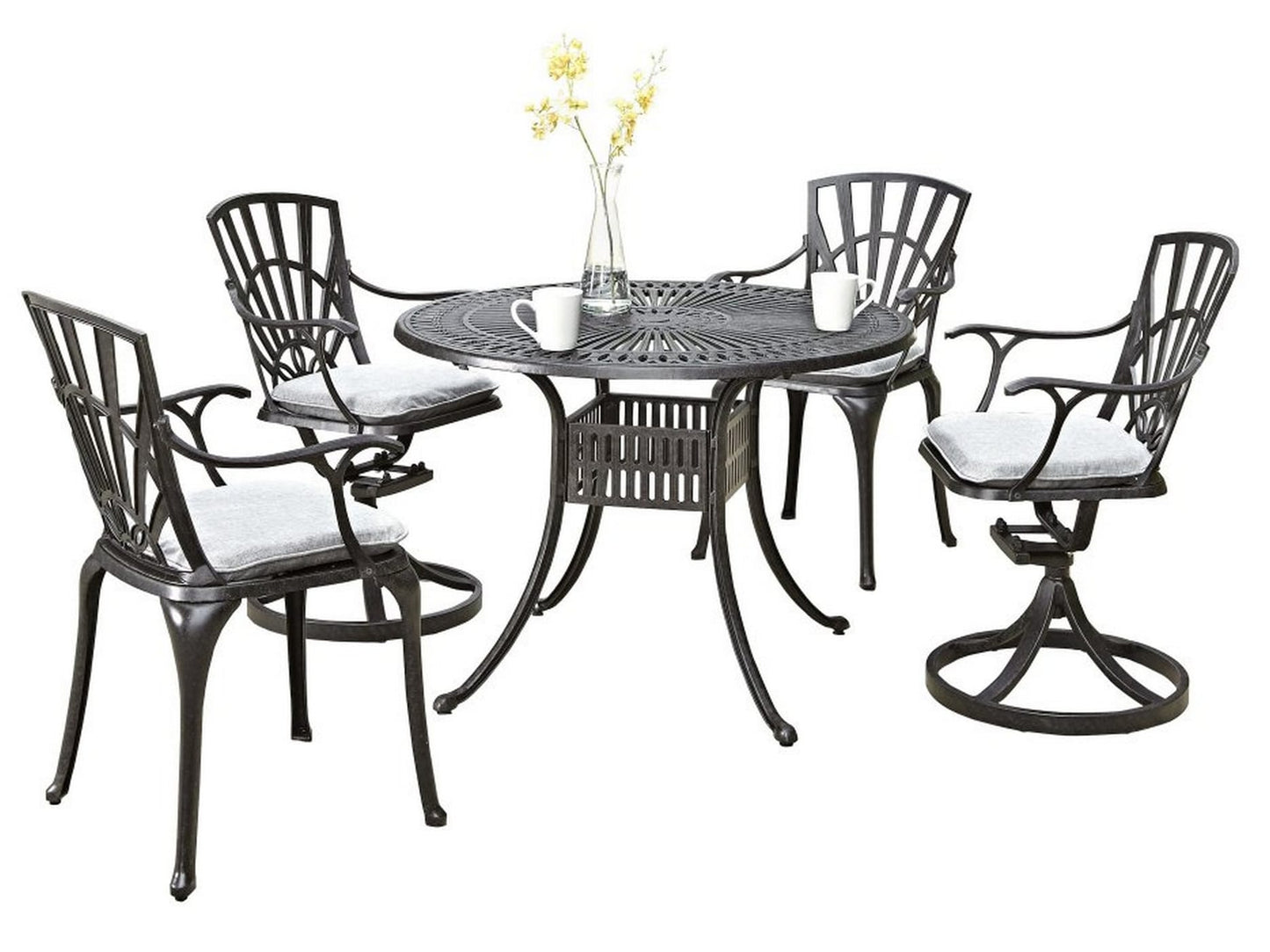 5 PIECE OUTDOOR DINING SET