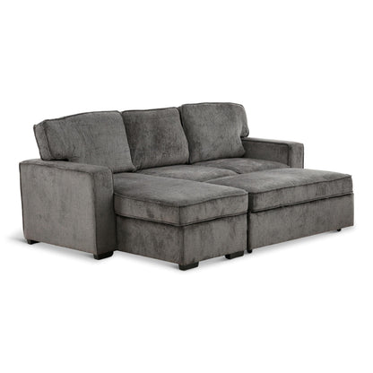 Amir 2-Piece Sectional With Sofa Bed