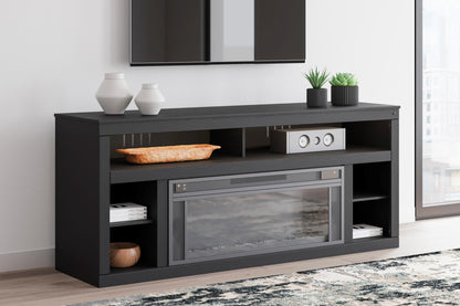 Cayberry 72" TV Stand with Fireplace and Audio Option