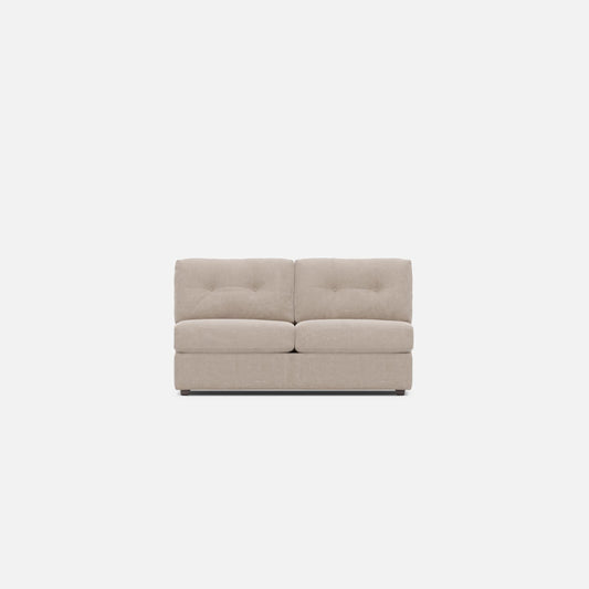 Modular One Armless Full Innerspring Sleeper Sofa