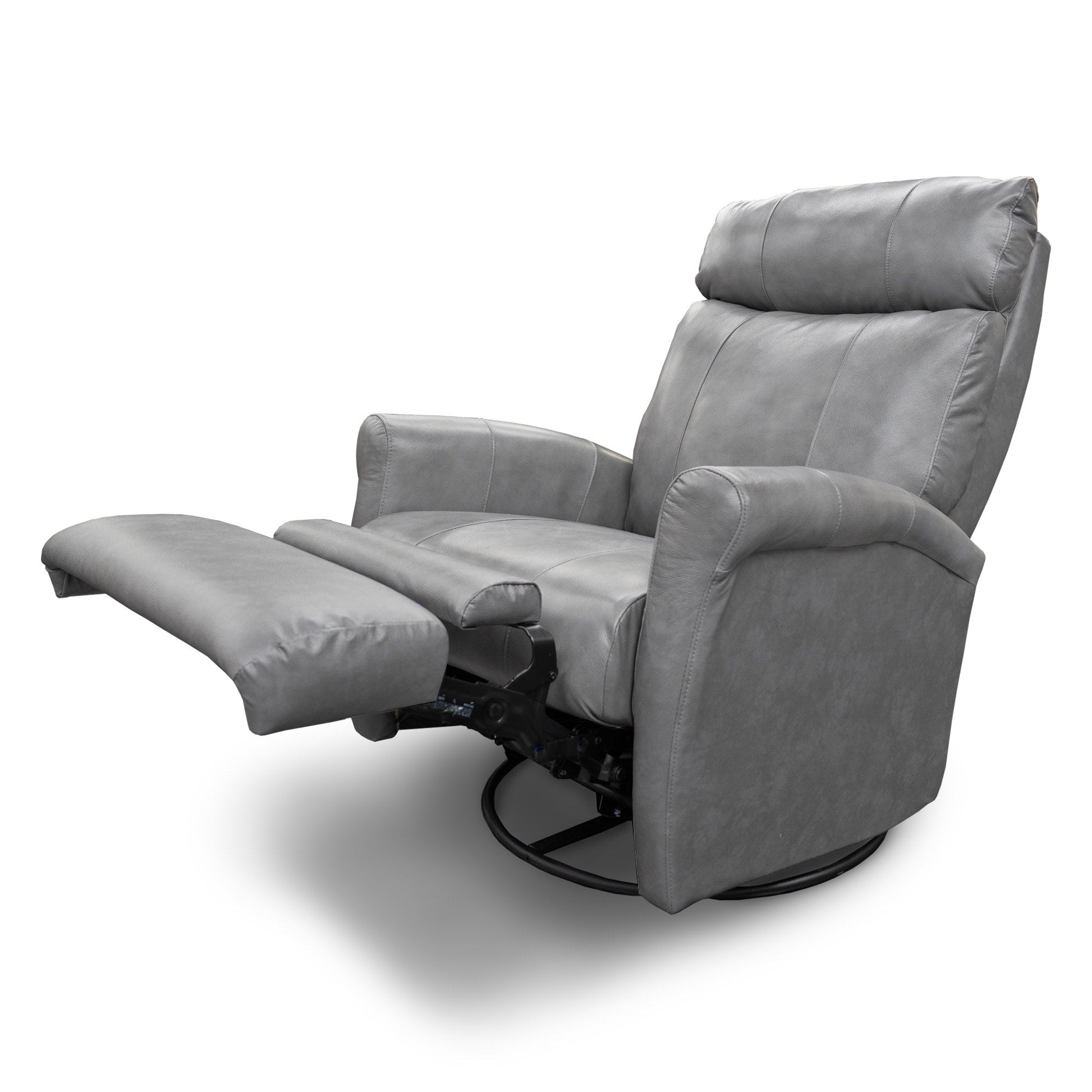 Prescott Grey Power Swivel Glider Recliner