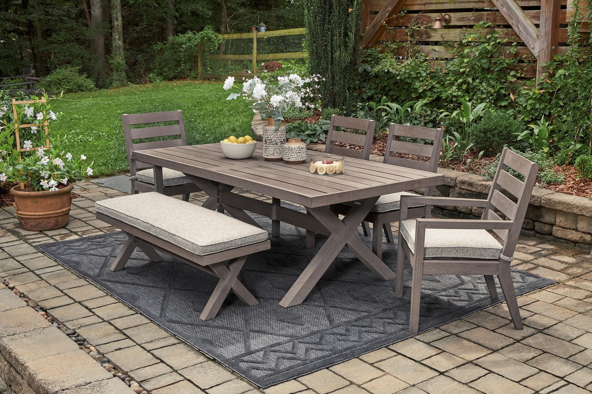 Hillside Barn 6-Piece Outdoor Dining Set