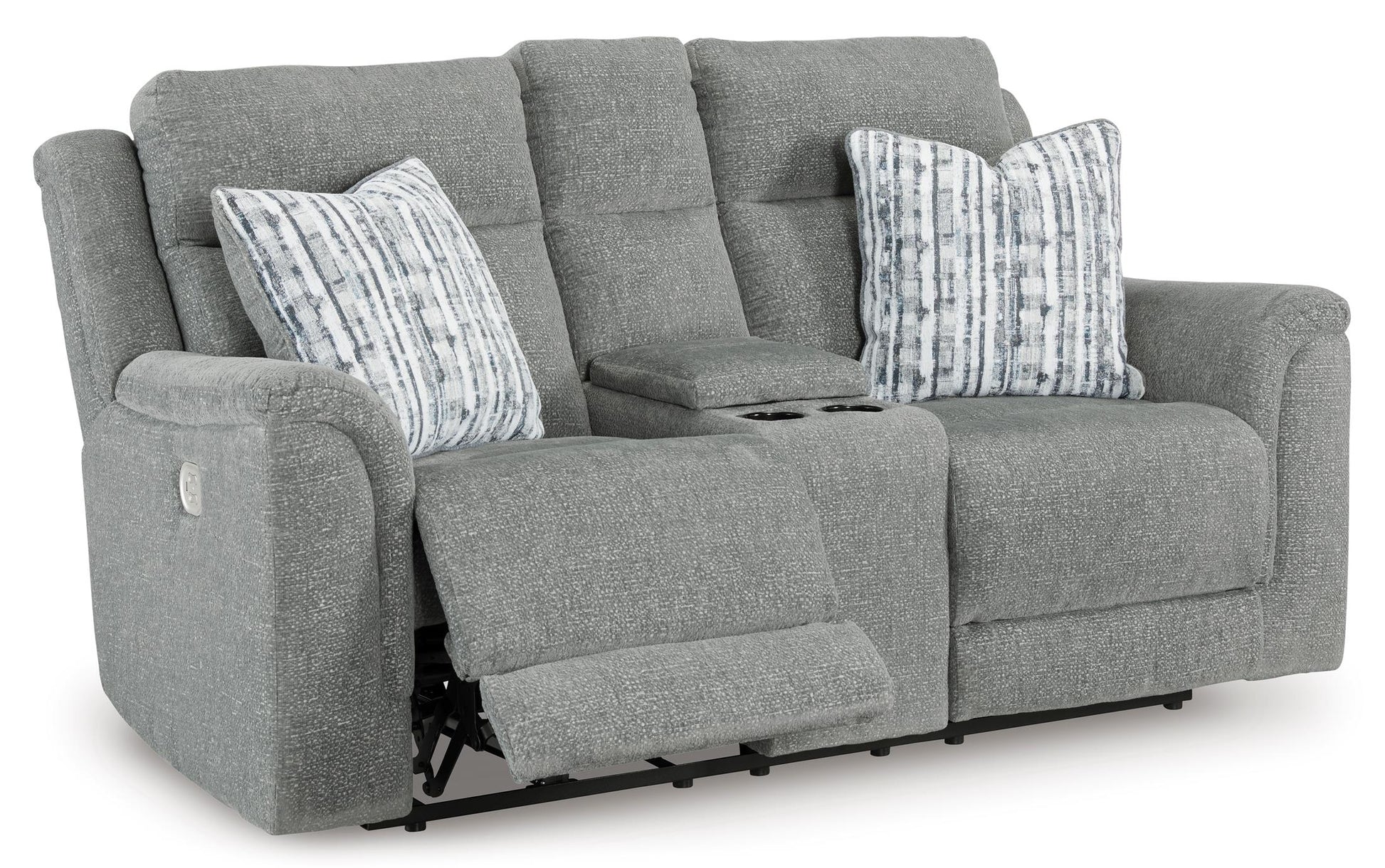 Overflow Power Reclining Console Loveseat