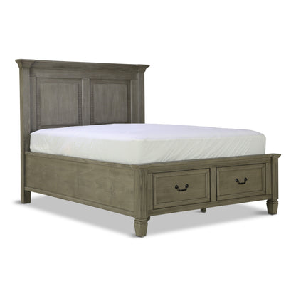 Orchard Queen Storage Bed - Grey