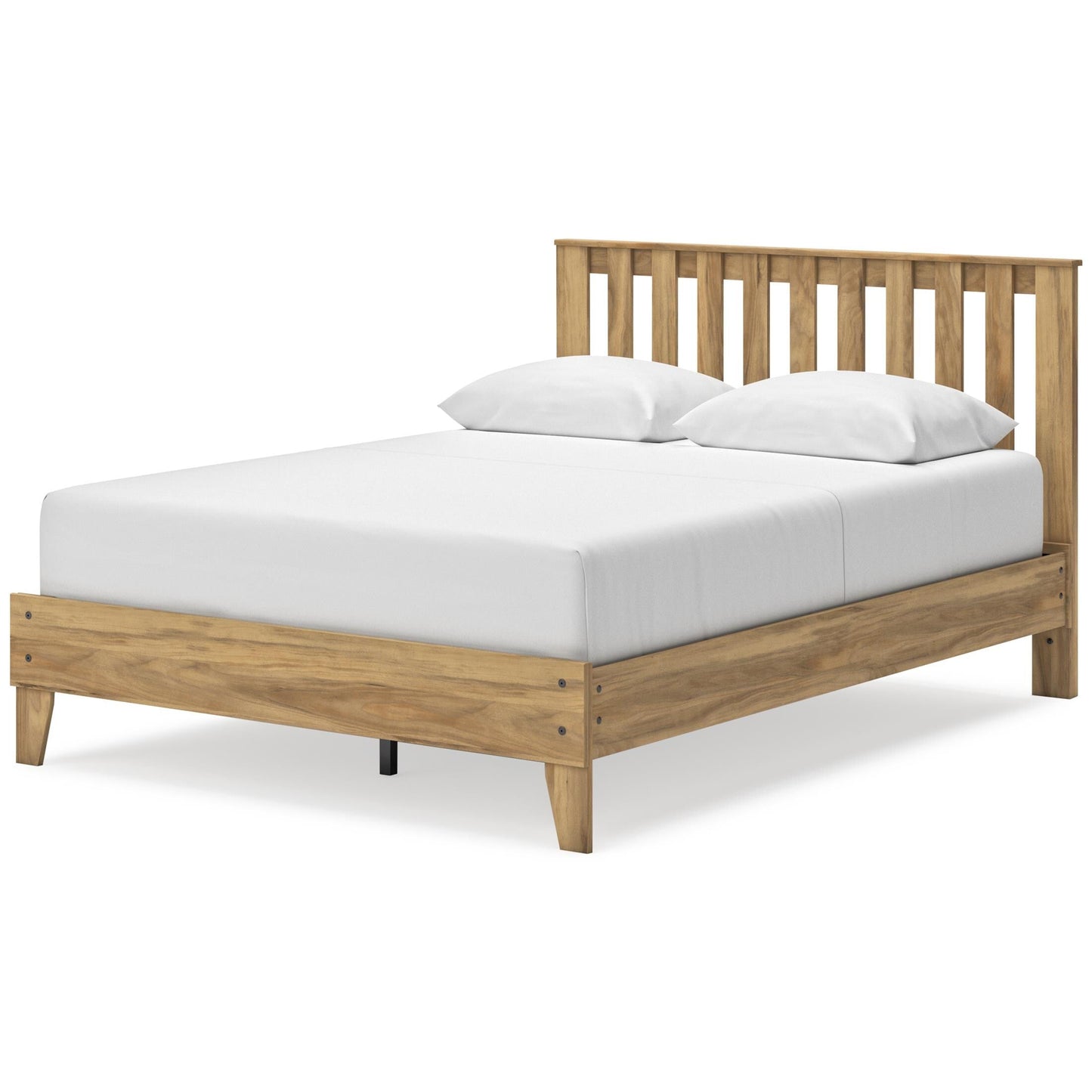 Bermacy Queen Platform Panel Bed