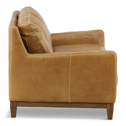 Santino Leather Loveseat