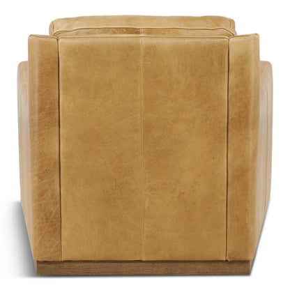 Santino Leather Swivel Chair