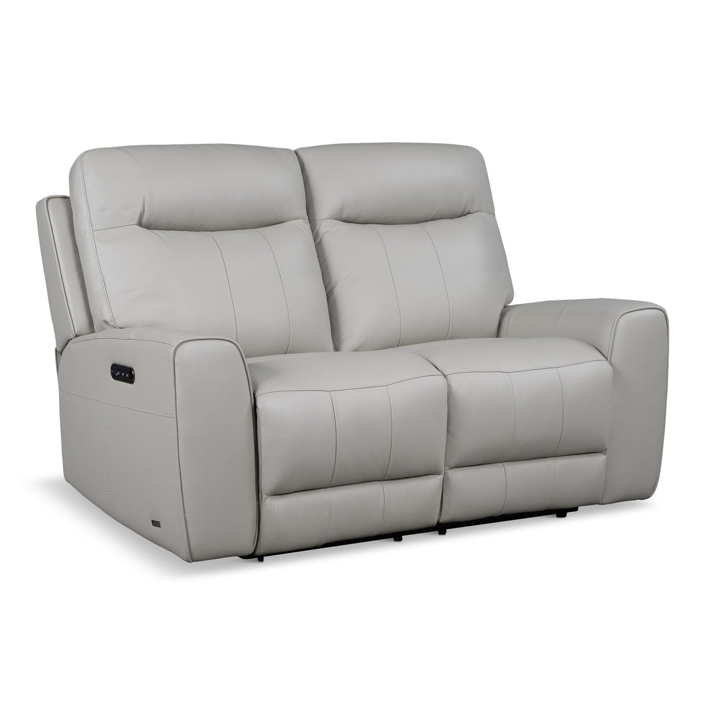 Blaine Leather Power Loveseat