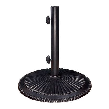 50lb Black Outdoor Umbrella Base