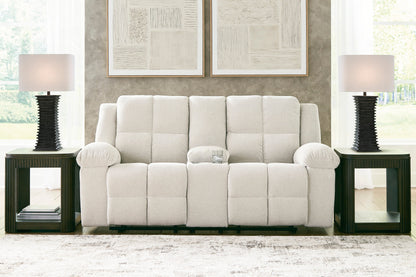 Orlen Double Reclining Console Loveseat