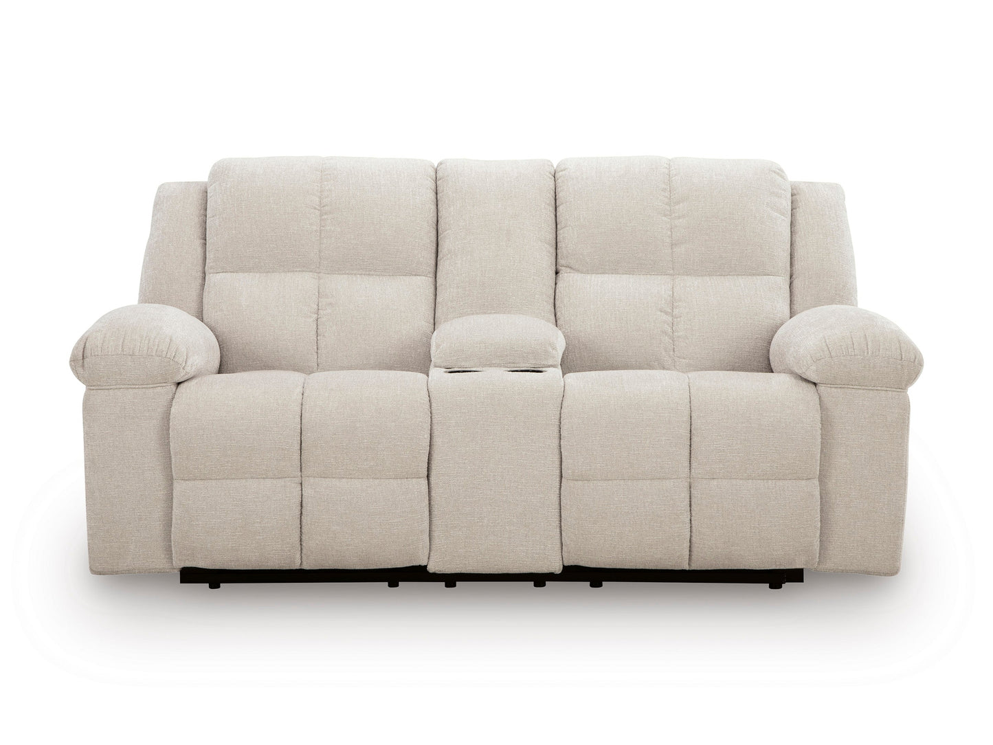 Orlen Double Reclining Console Loveseat