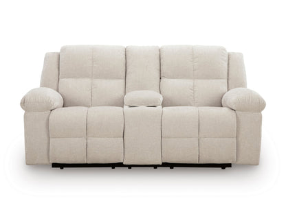 Orlen Double Reclining Console Loveseat