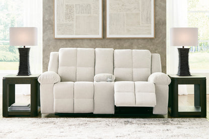 Orlen Double Reclining Console Loveseat
