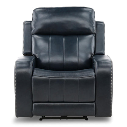 Hampton Leather Home Theater Power Recliner