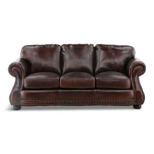 Leonard Leather Sofa