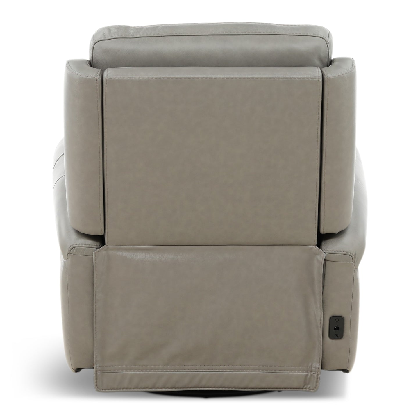 Fairview Leather Power Swivel Glider