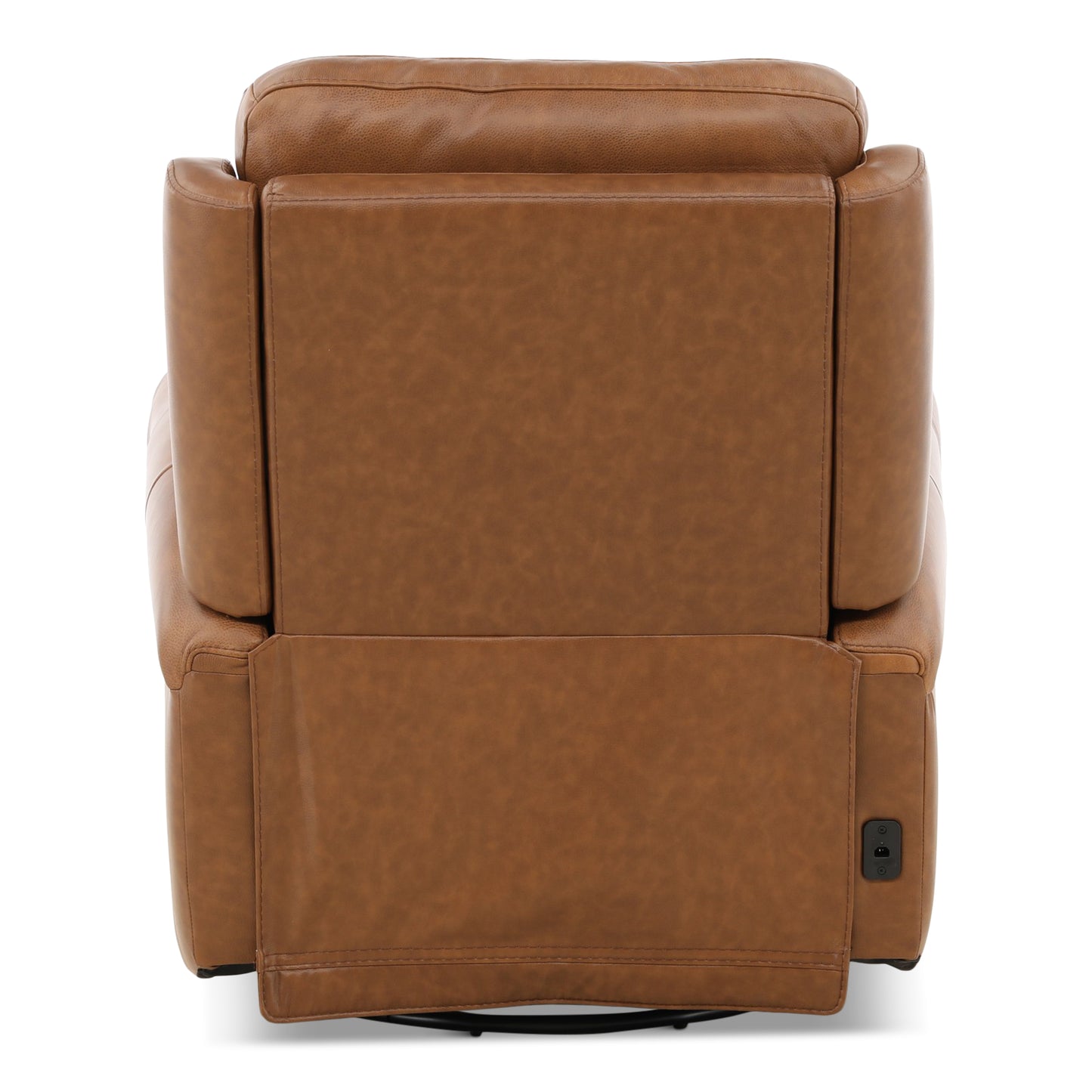 Fairview Leather Power Swivel Glider