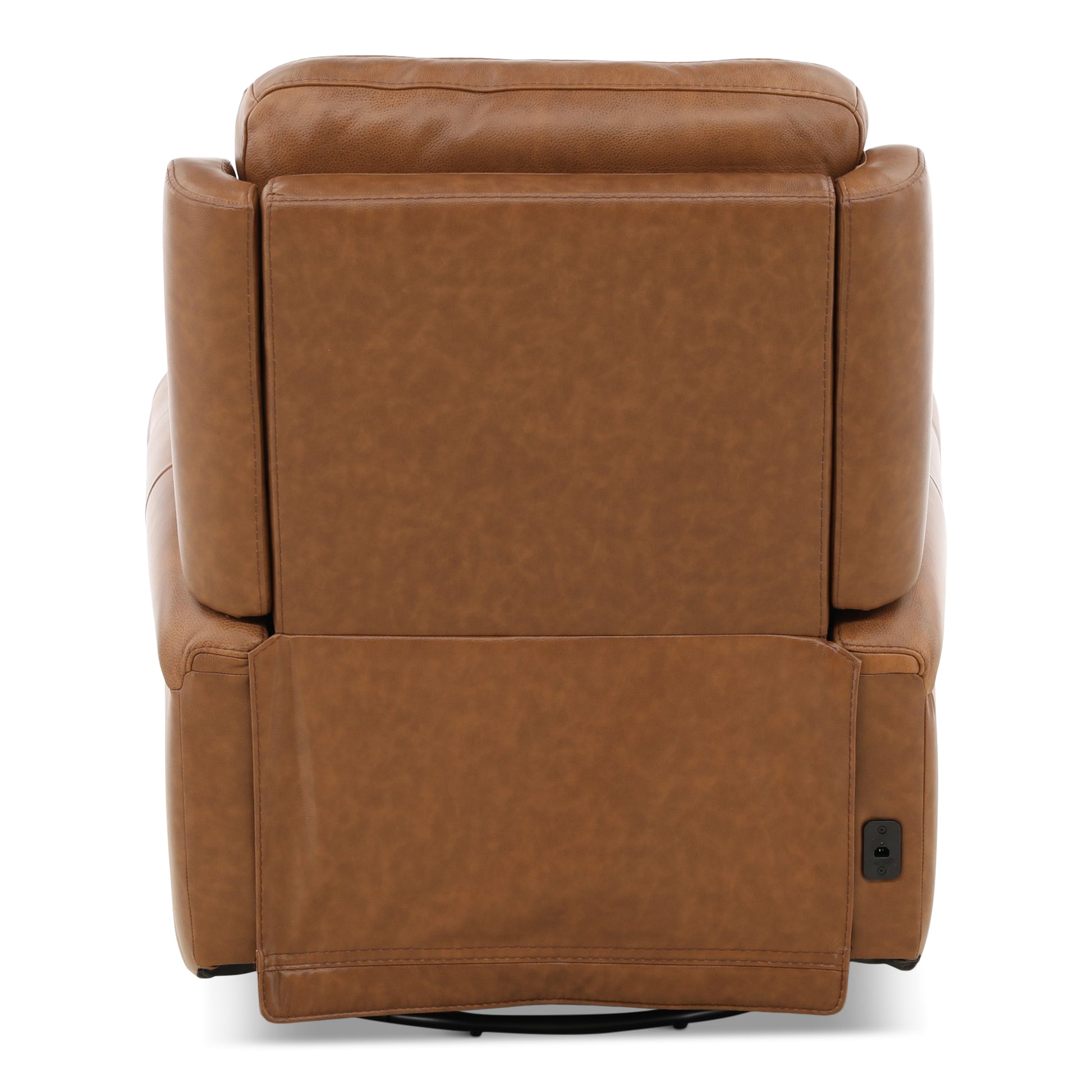 Fairview Leather Power Swivel Glider