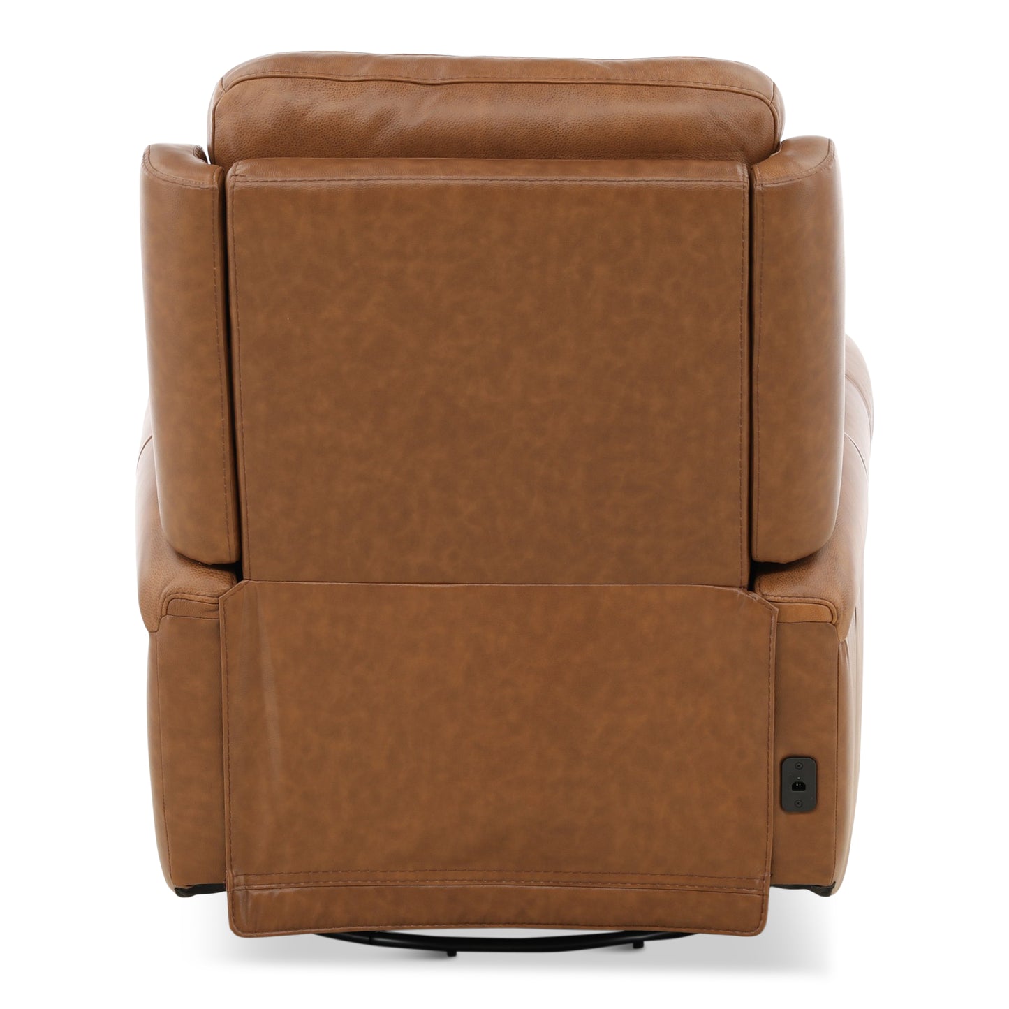 Fairview Leather Power Swivel Glider