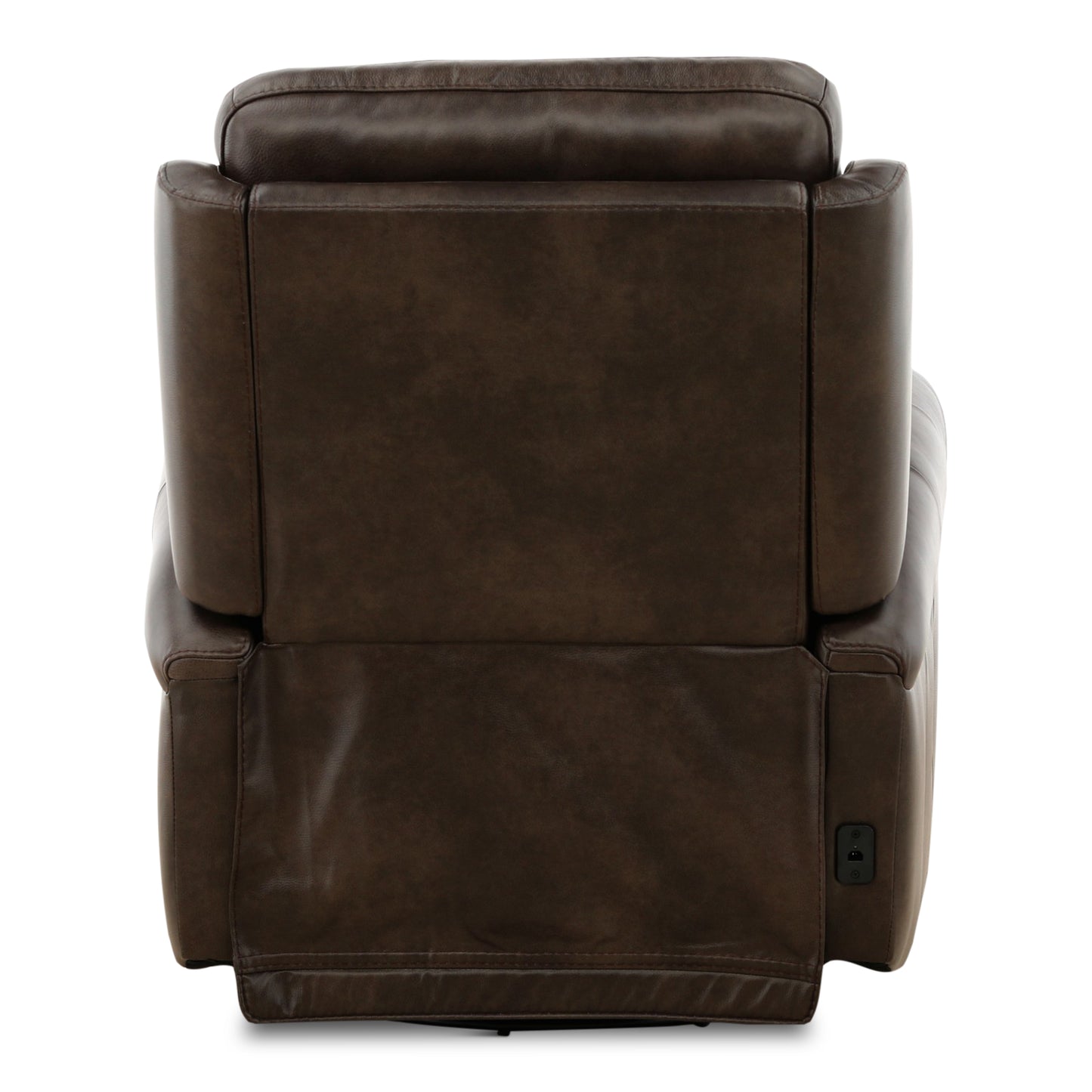 Fairview Leather Power Swivel Glider