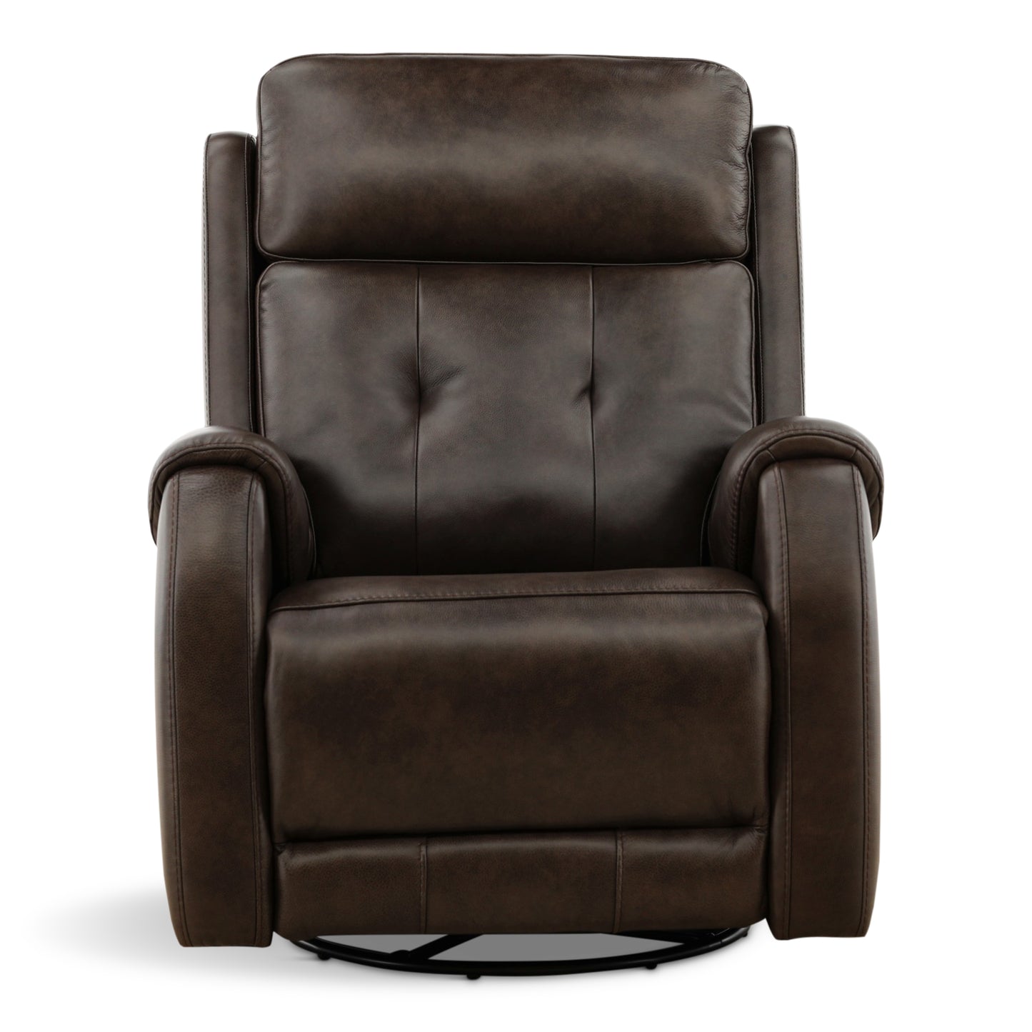 Fairview Leather Power Swivel Glider
