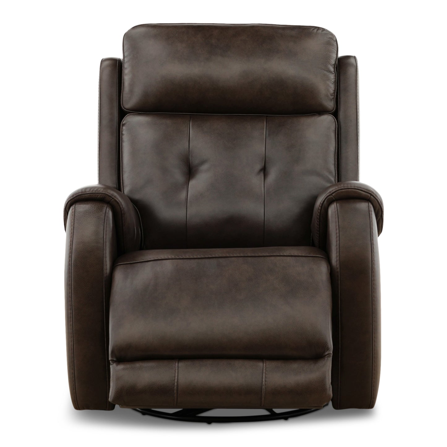 Fairview Leather Power Swivel Glider