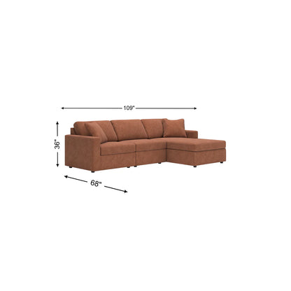 Modmax 3-Piece Sectional with Chaise