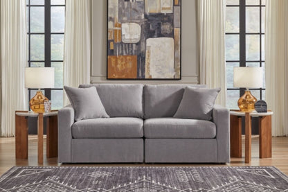 Ashley Modmax 2-Piece Modular Next-Gen Nuvellaâ„¢ Performance Fabric Loveseat
