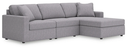 Modmax 3-Piece Sectional Chaise Sofa