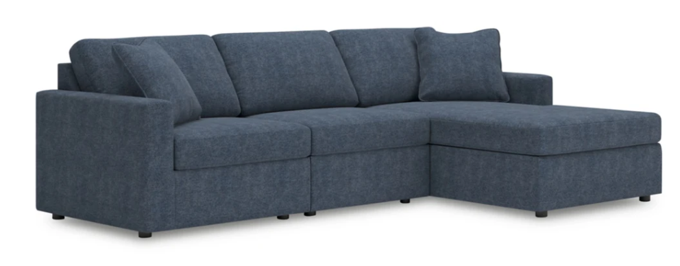 Modmax 3-Piece Sectional Chaise Sofa