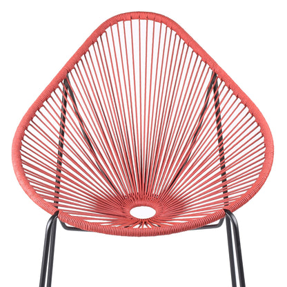 Acapulco Indoor Outdoor Steel Papasan Lounge Chair