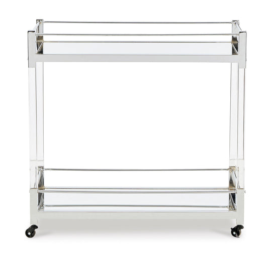 Chaseton Bar Cart with Casters