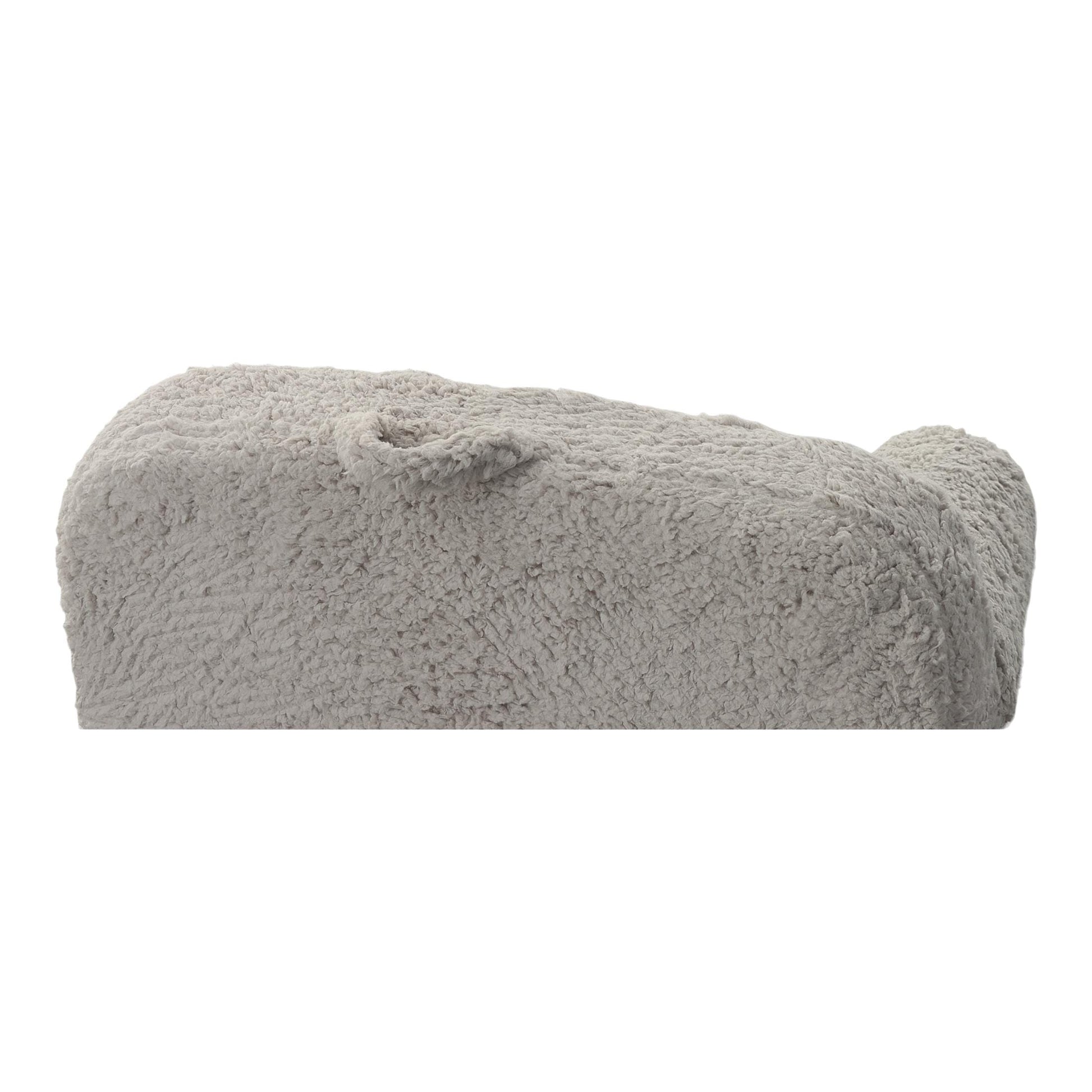 Cozee Sherpa Chair (Grey)