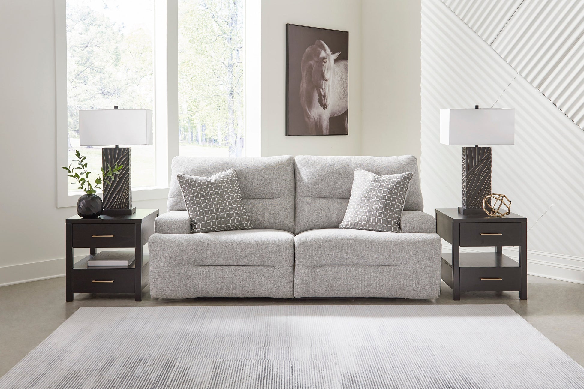 Acklen Place 2-Piece Power Reclining Sectional Loveseat