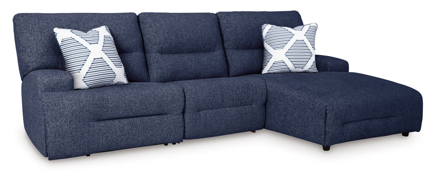 Acklen Place 3-Piece Right-Facing Power Reclining Sectional