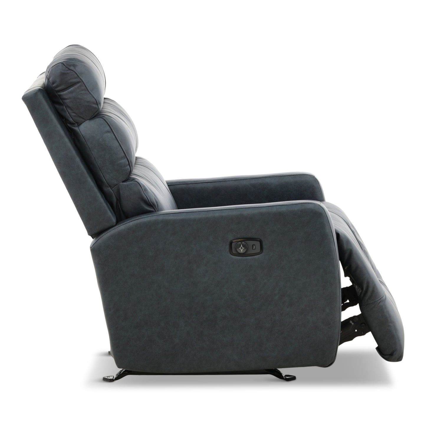 Harrington Leather Power Rocker Recliner
