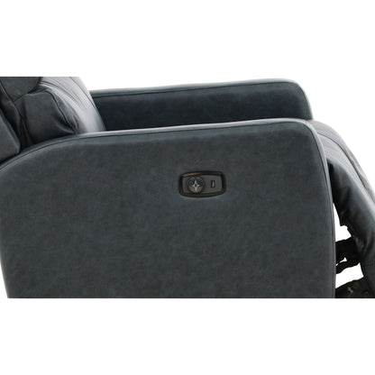 Harrington Leather Power Rocker Recliner