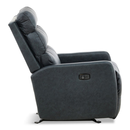Harrington Leather Power Rocker Recliner
