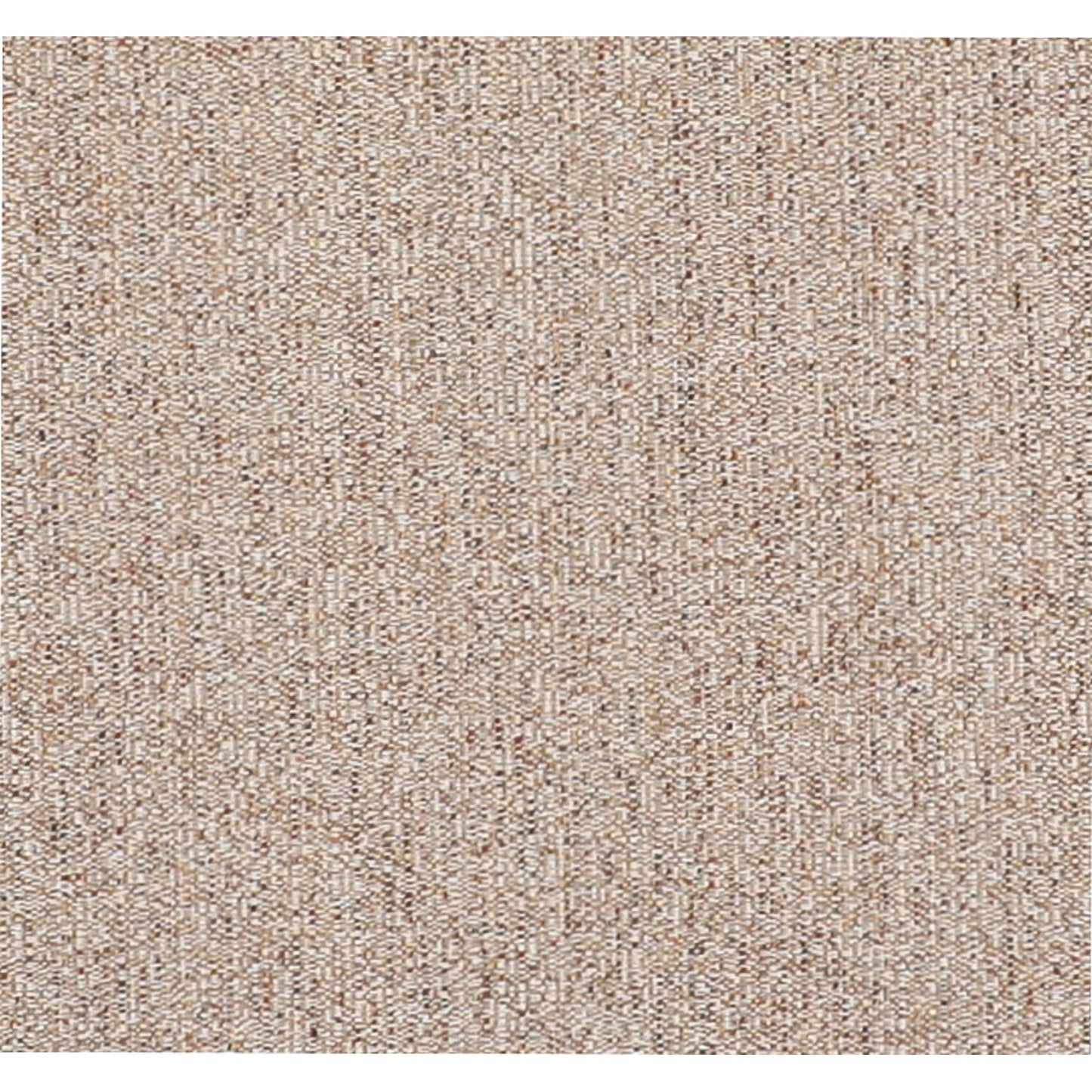 Beige woven ottoman upholstery fabric close-up texture