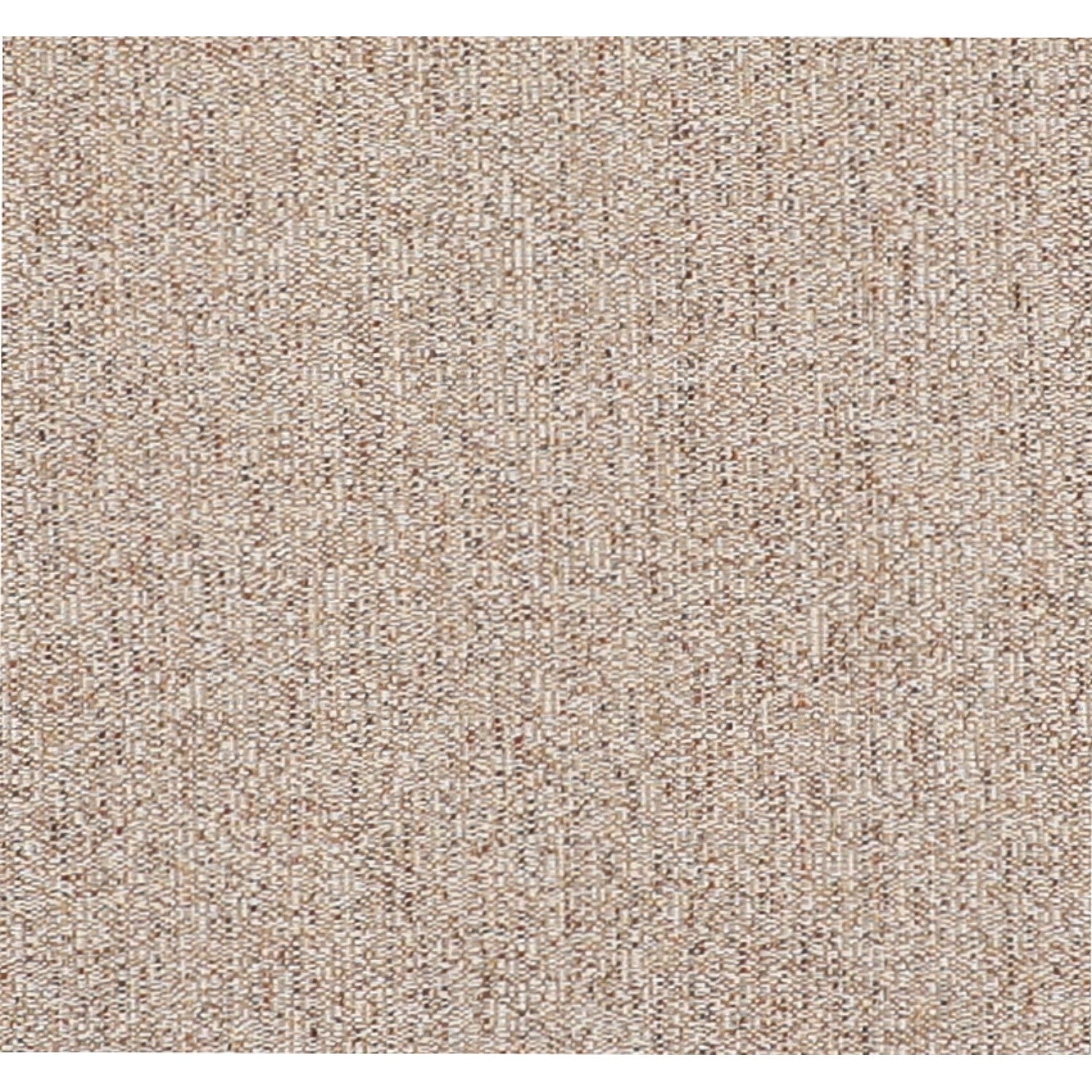 Beige woven ottoman upholstery fabric close-up texture
