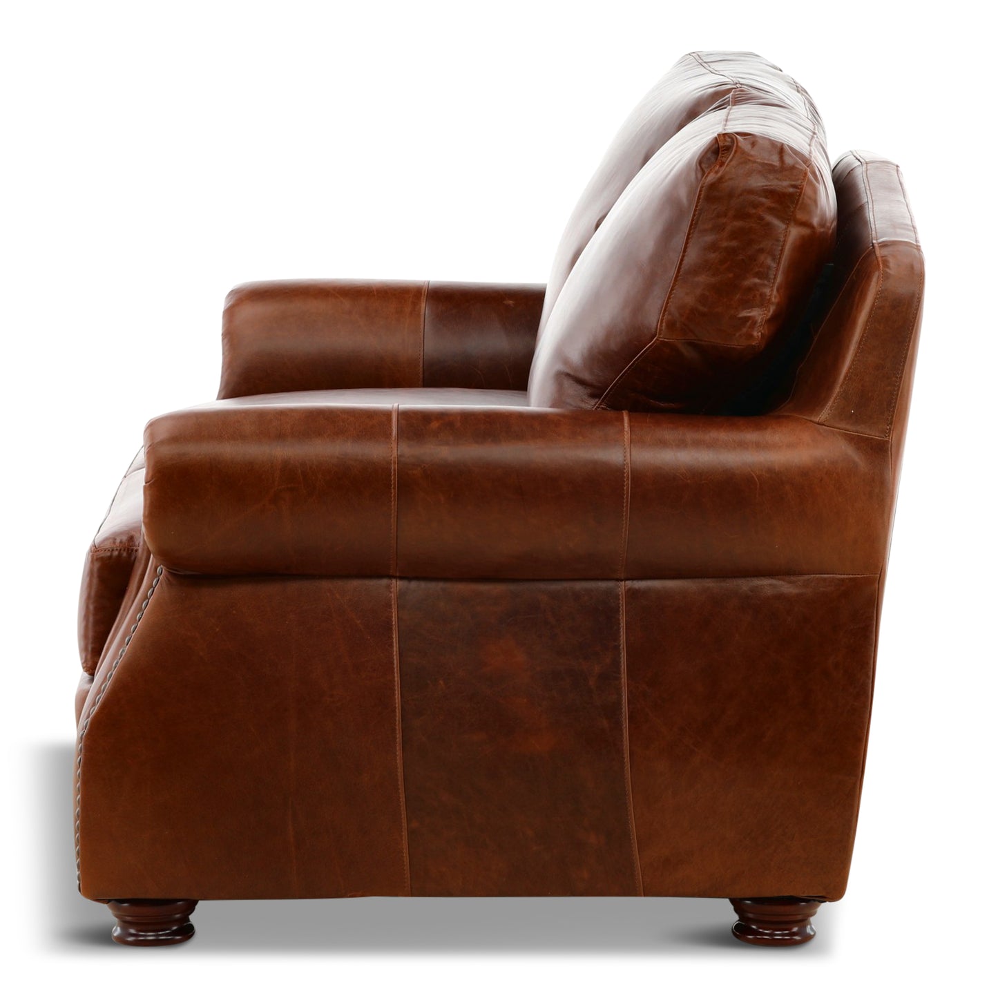 Winthrop Leather Loveseat